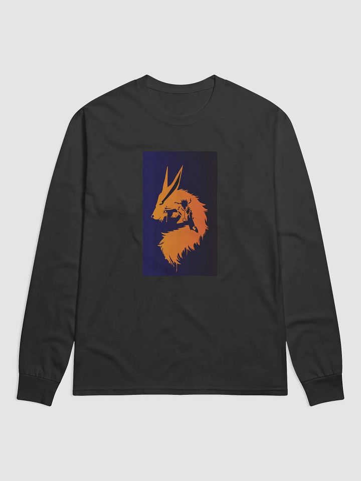 Nine Tails Fox And Naruto Fusion Long Sleeve Tee product image (1)