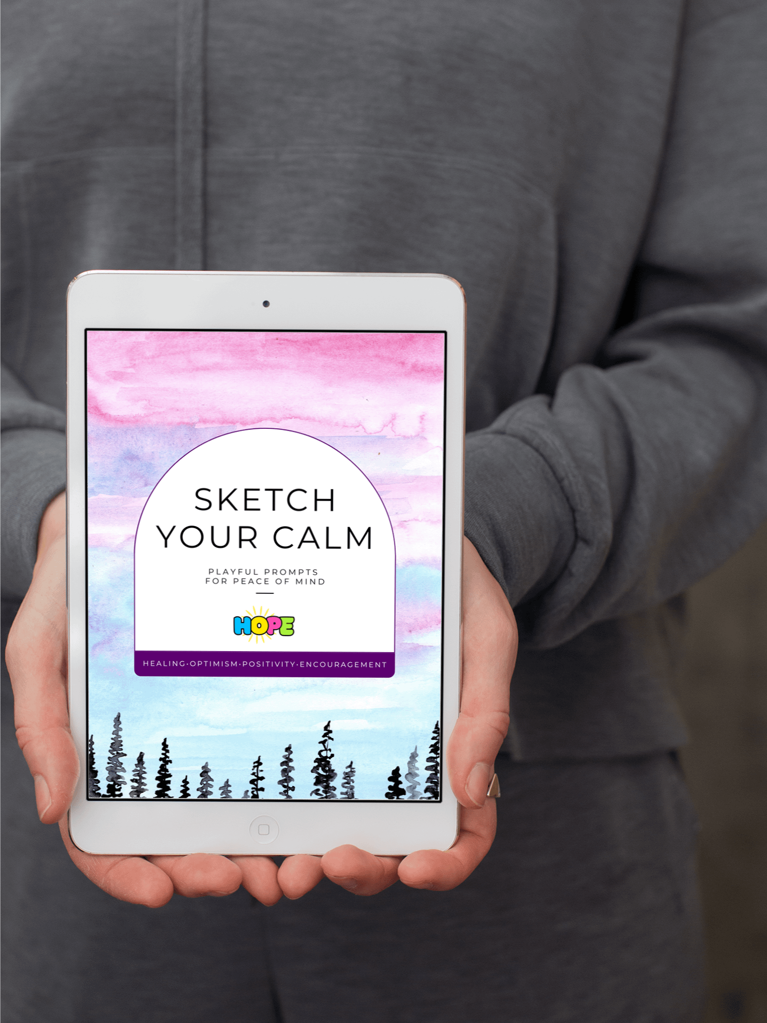 Sketch Your Calm: Art Journaling Prompts for Peace of Mind product image (3)