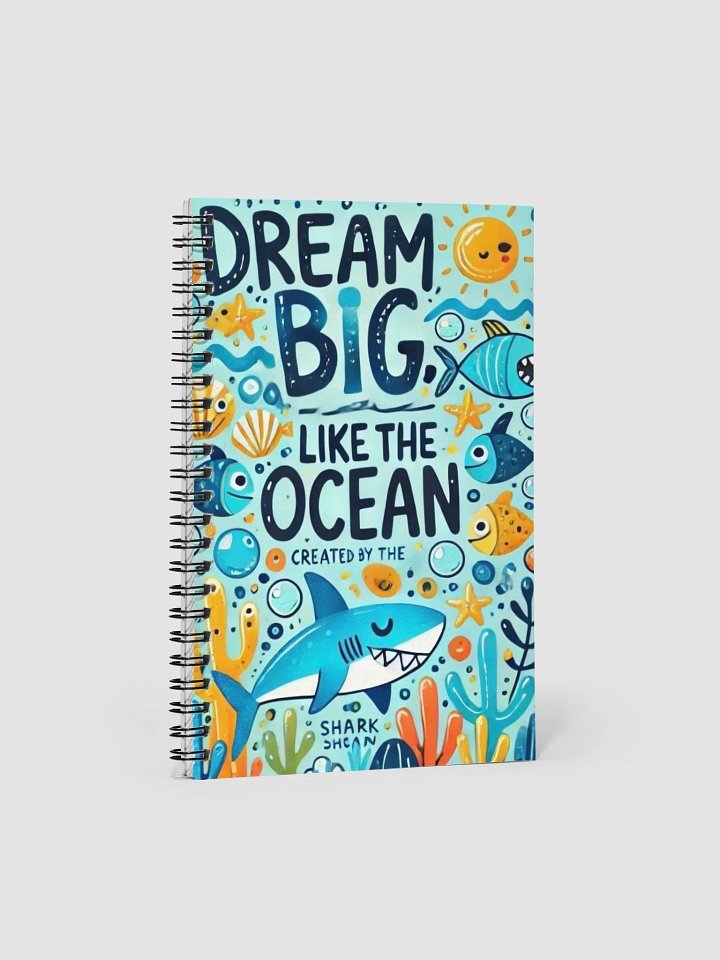 Ocean Dreams Spiral Notebook product image (1)