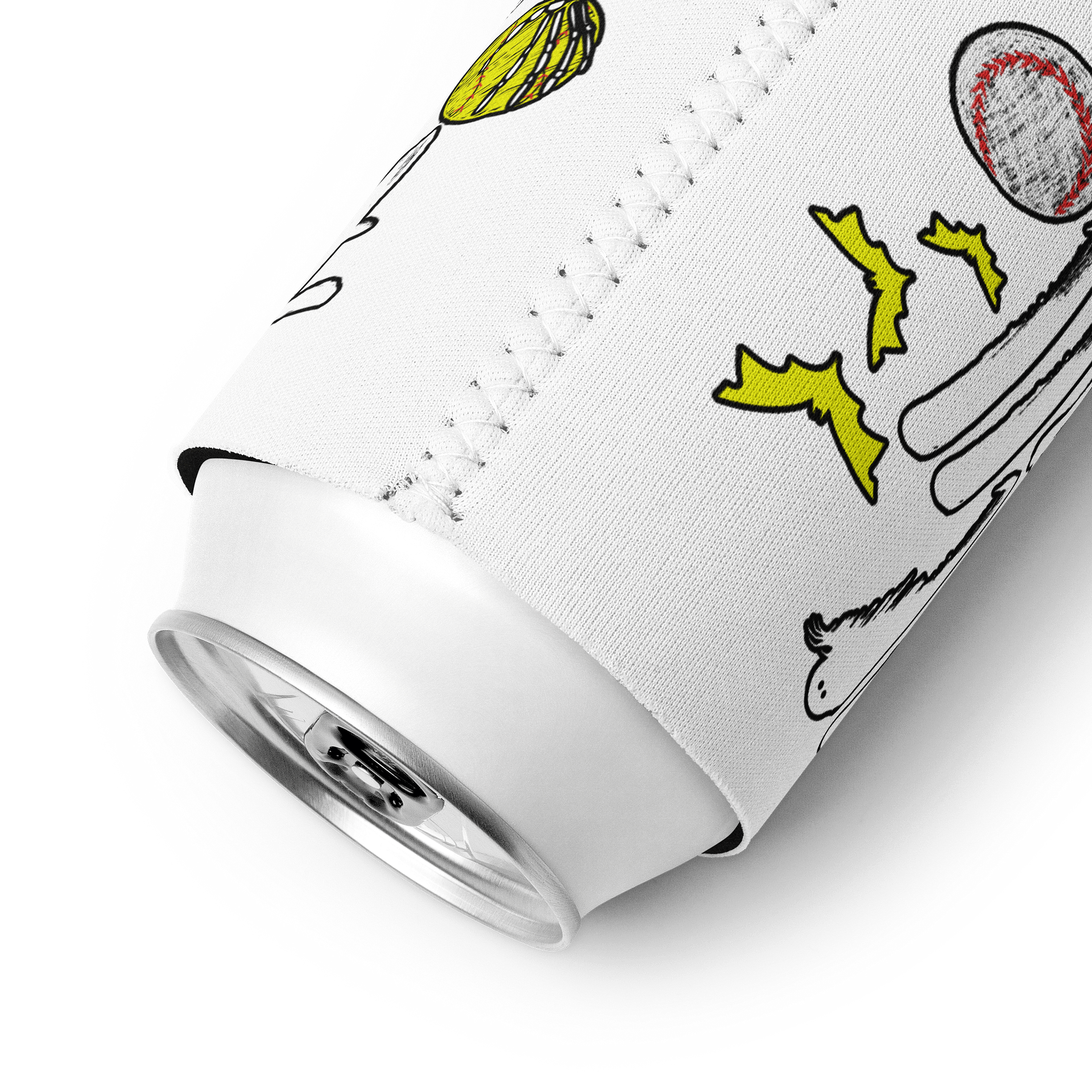 Spooky Fall Ball Can Cooler product image (9)
