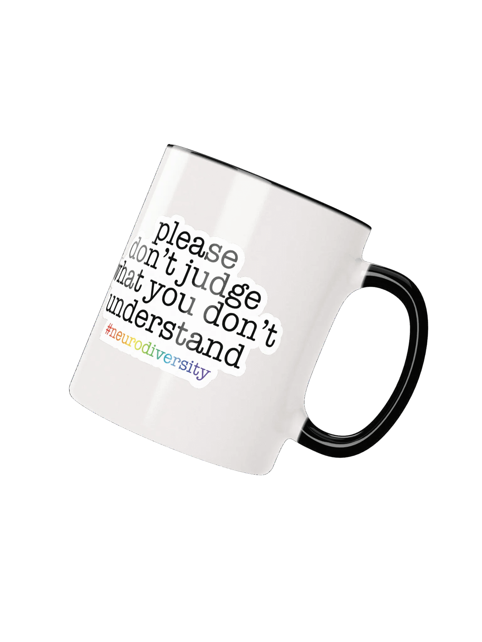 Please Don't Judge Colored Mug product image (16)