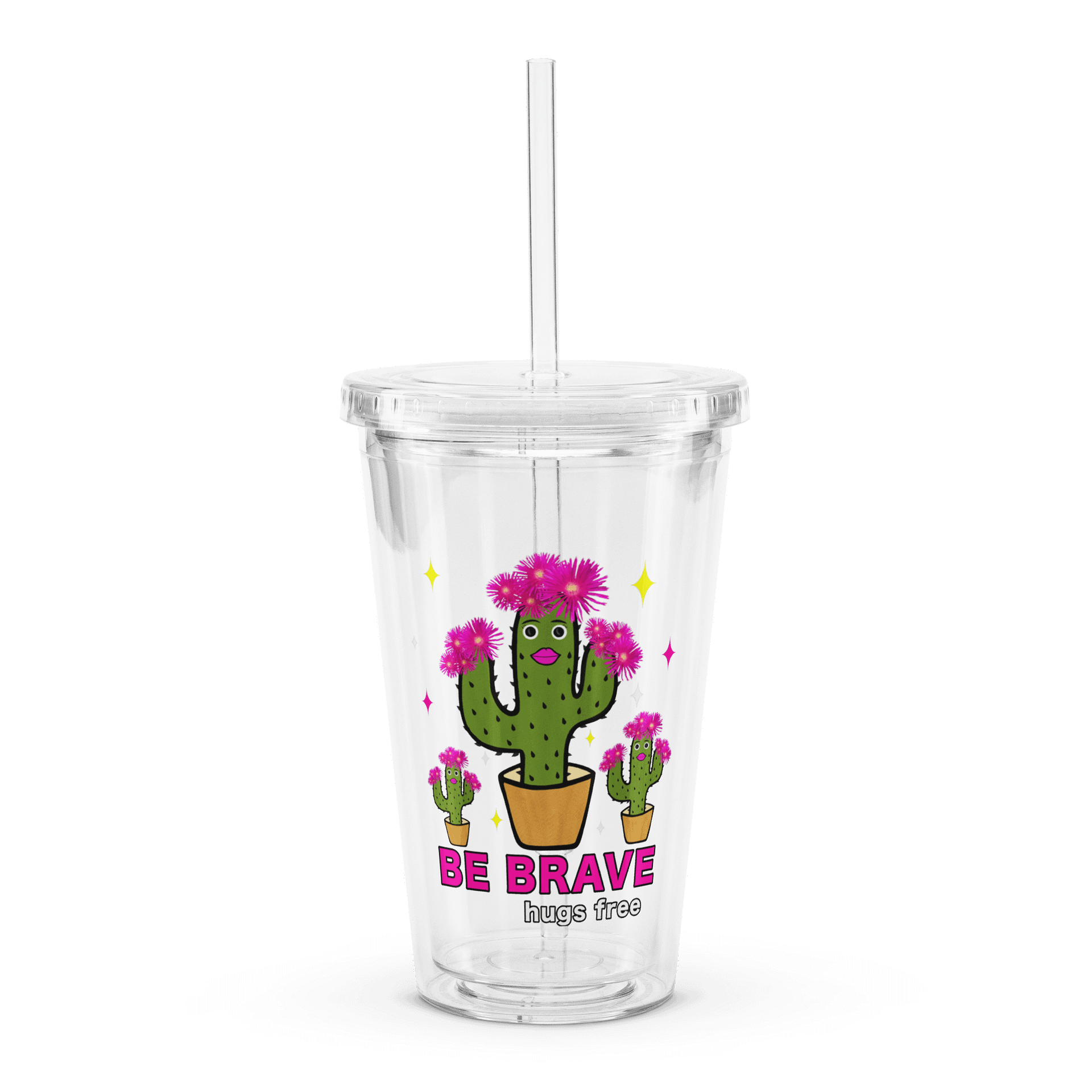 Brave Cactus Double Wall Tumbler product image (1)