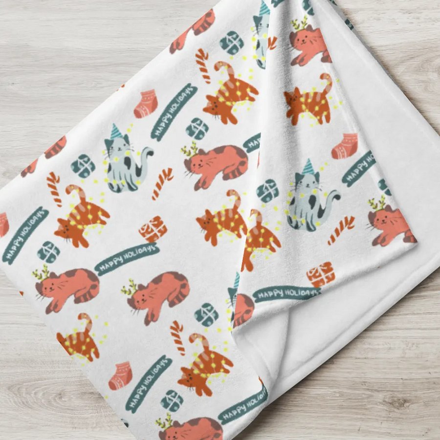 Happy Holiday Blanket product image (5)