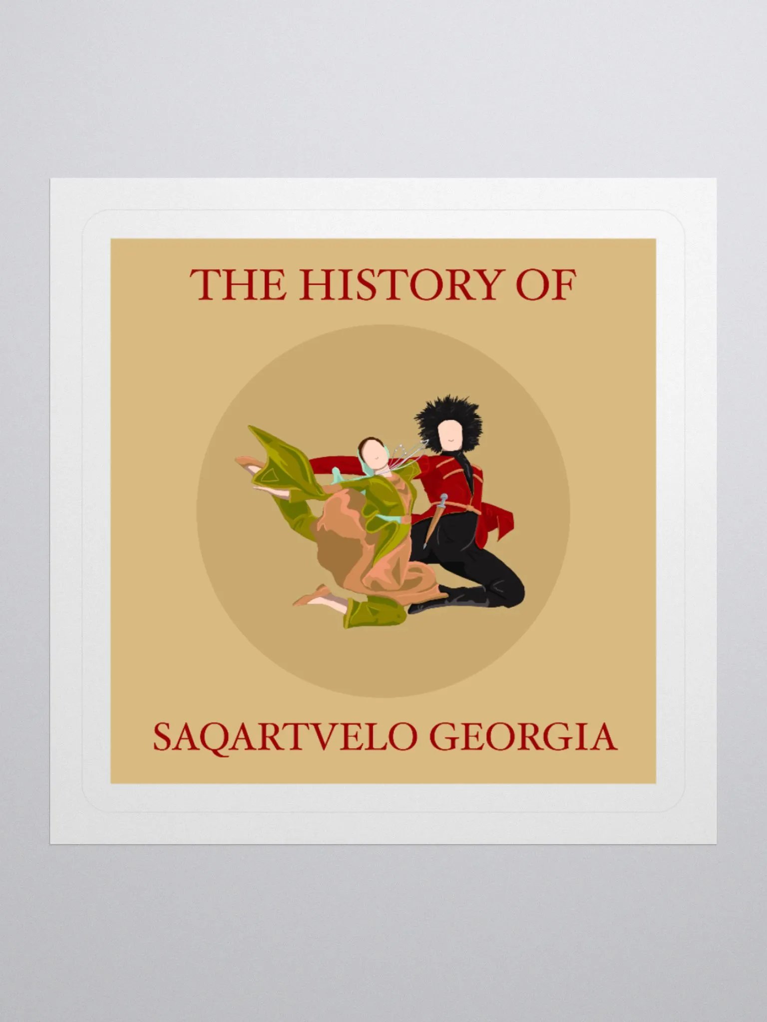 Georgia Logo Stickers product image (1)