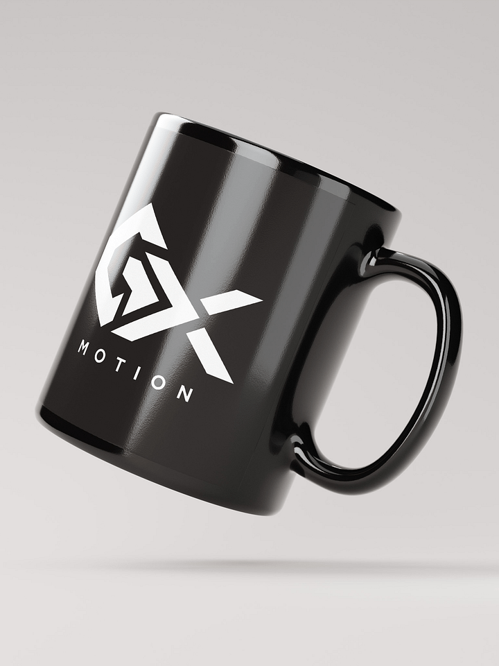 GX Motion - Black Mug - White Logo product image (3)