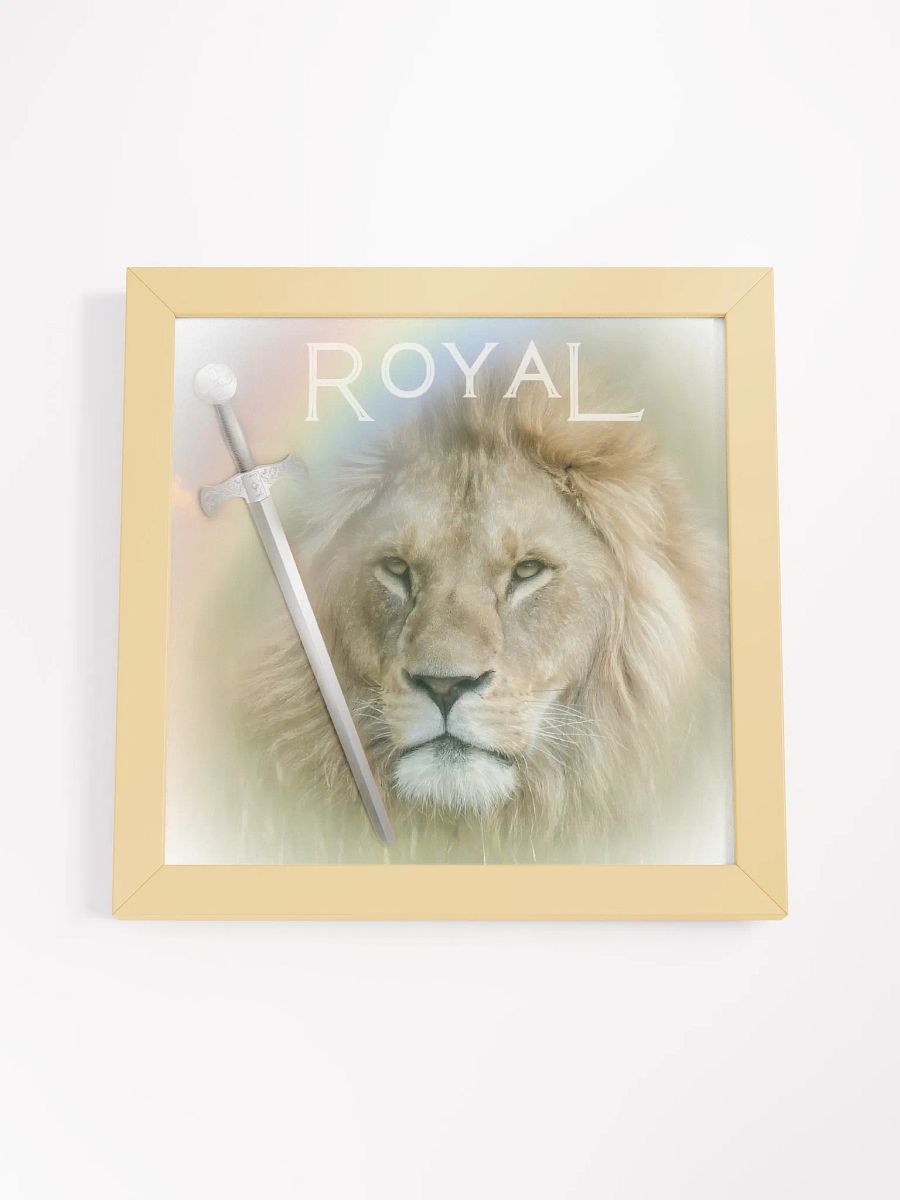 Royal Lion Framed Print product image (4)