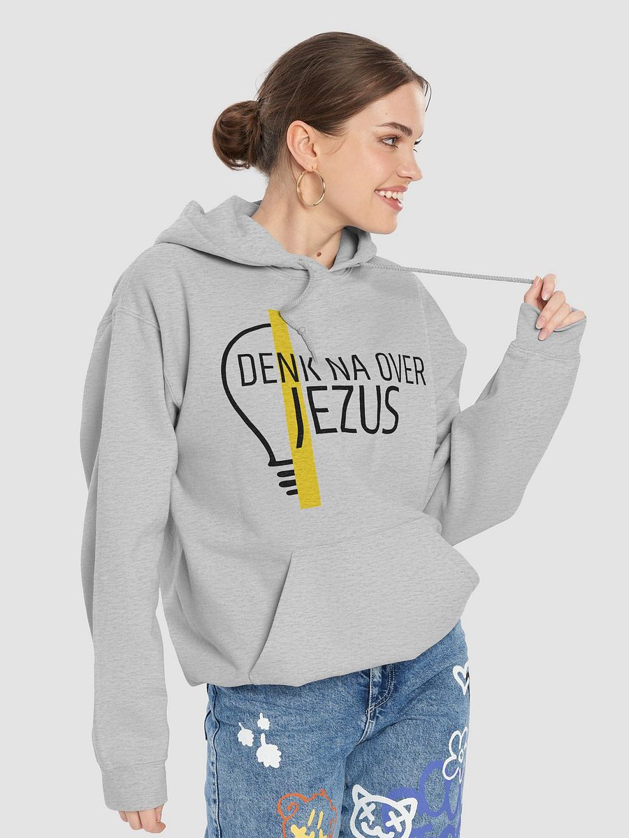 Denk Na Over Jezus Dutch Think About Jesus Hoodie Design product image (7)