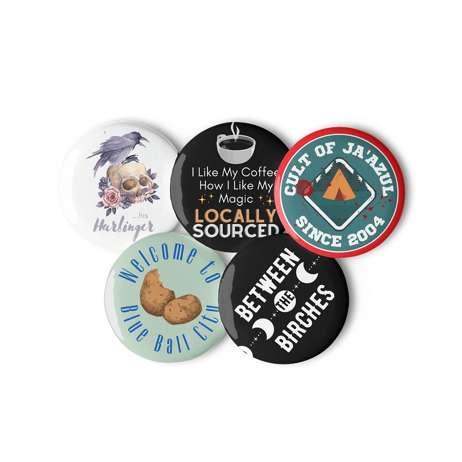 Between the Birches Indie Trilogy Book Buttons product image (1)