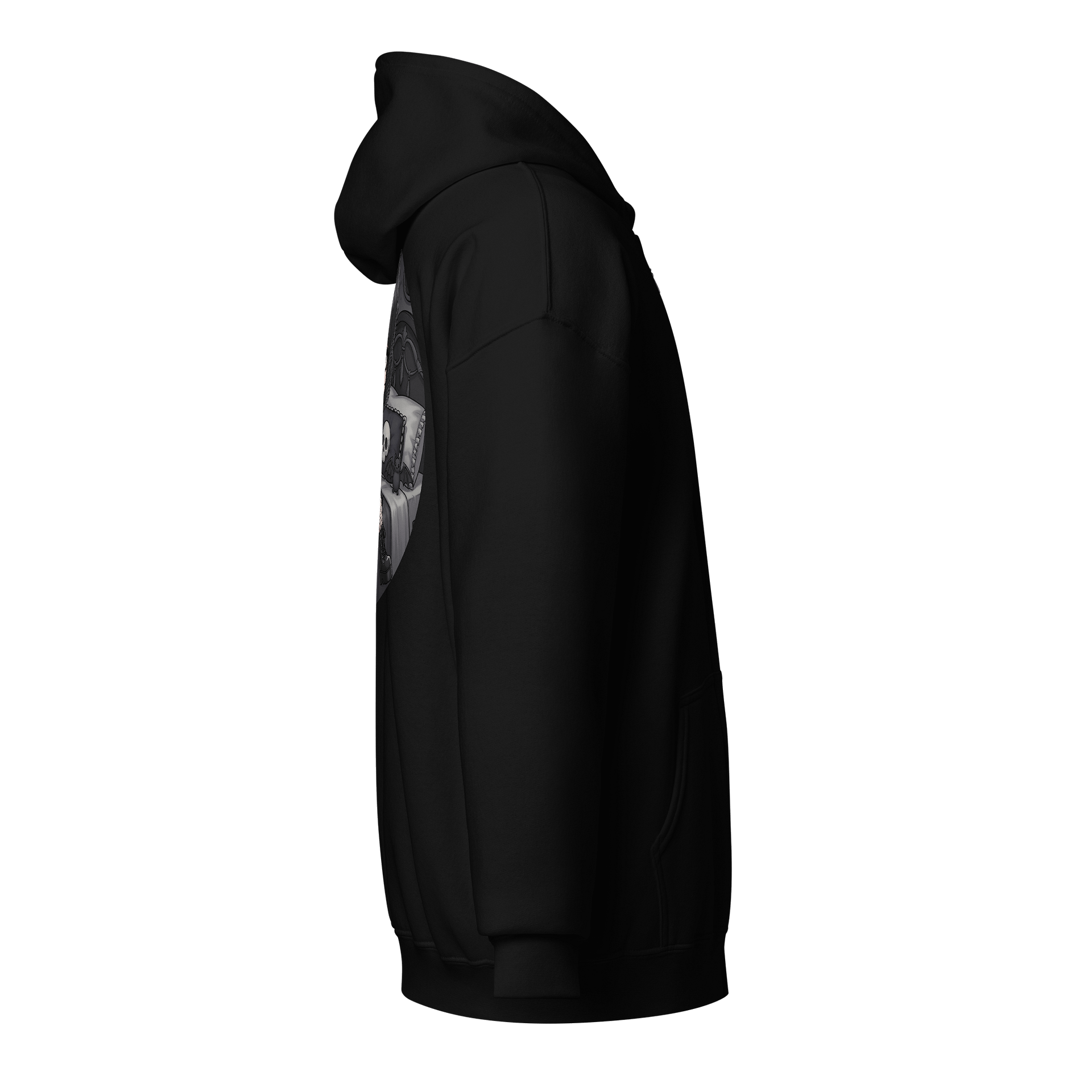 Goth Girl Halloween Hoodie product image (4)