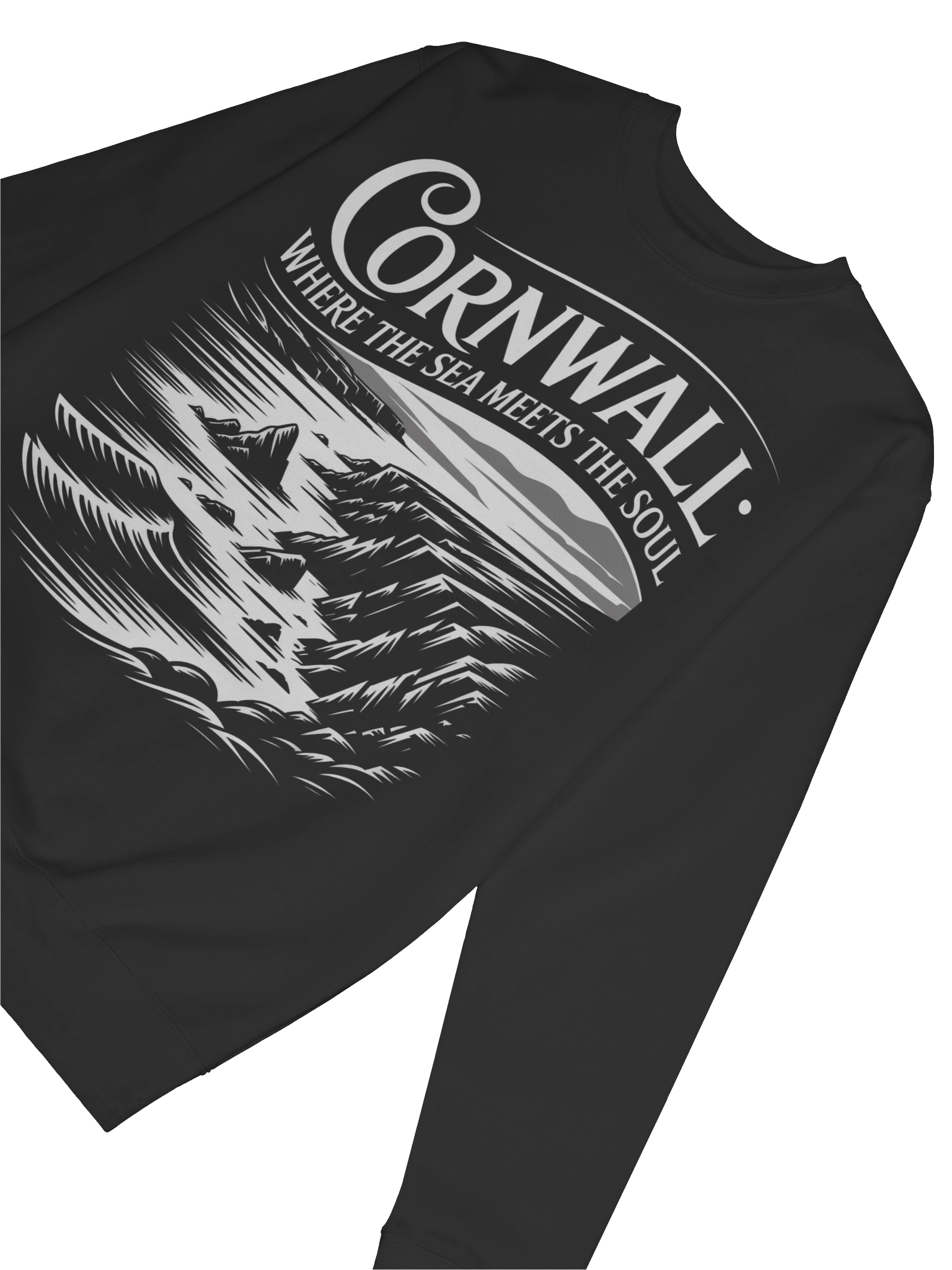 Cornwall: Where the Sea Meets the Soul - Premium Sweatshirt product image (7)