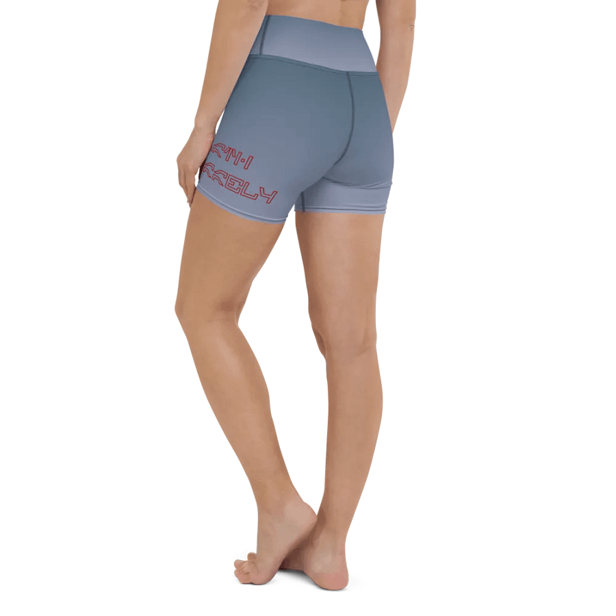 Galactic Gradient Yoga Shorts product image (1)