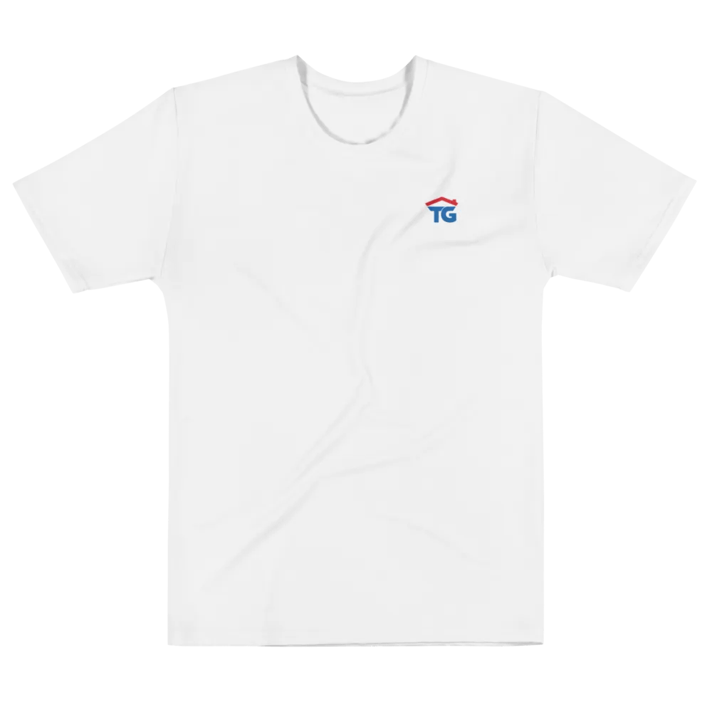 Men's TG White Crew Neck T-Shirt product image (6)