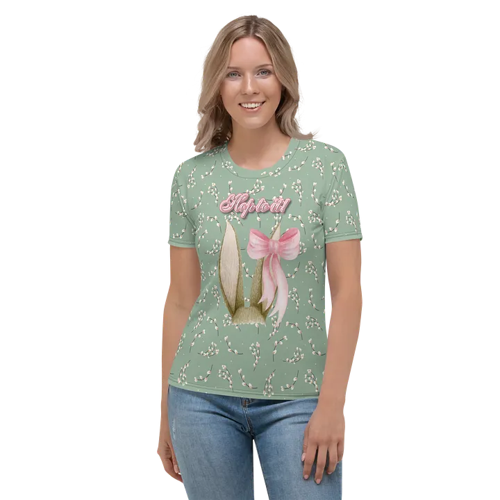 Hop to It Easter All Over Print T-shirt product image (2)