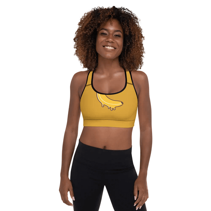 Dripping Banana All-Over Sports Bra product image (1)