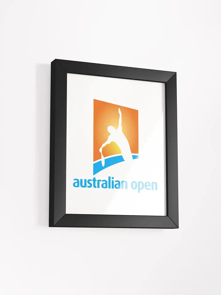 Australian Open Silhouette Framed Poster product image (54)