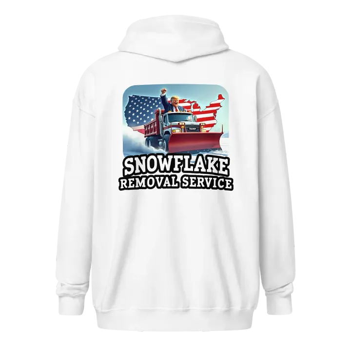 Zip Hoodie: Snowflake Removal product image (14)