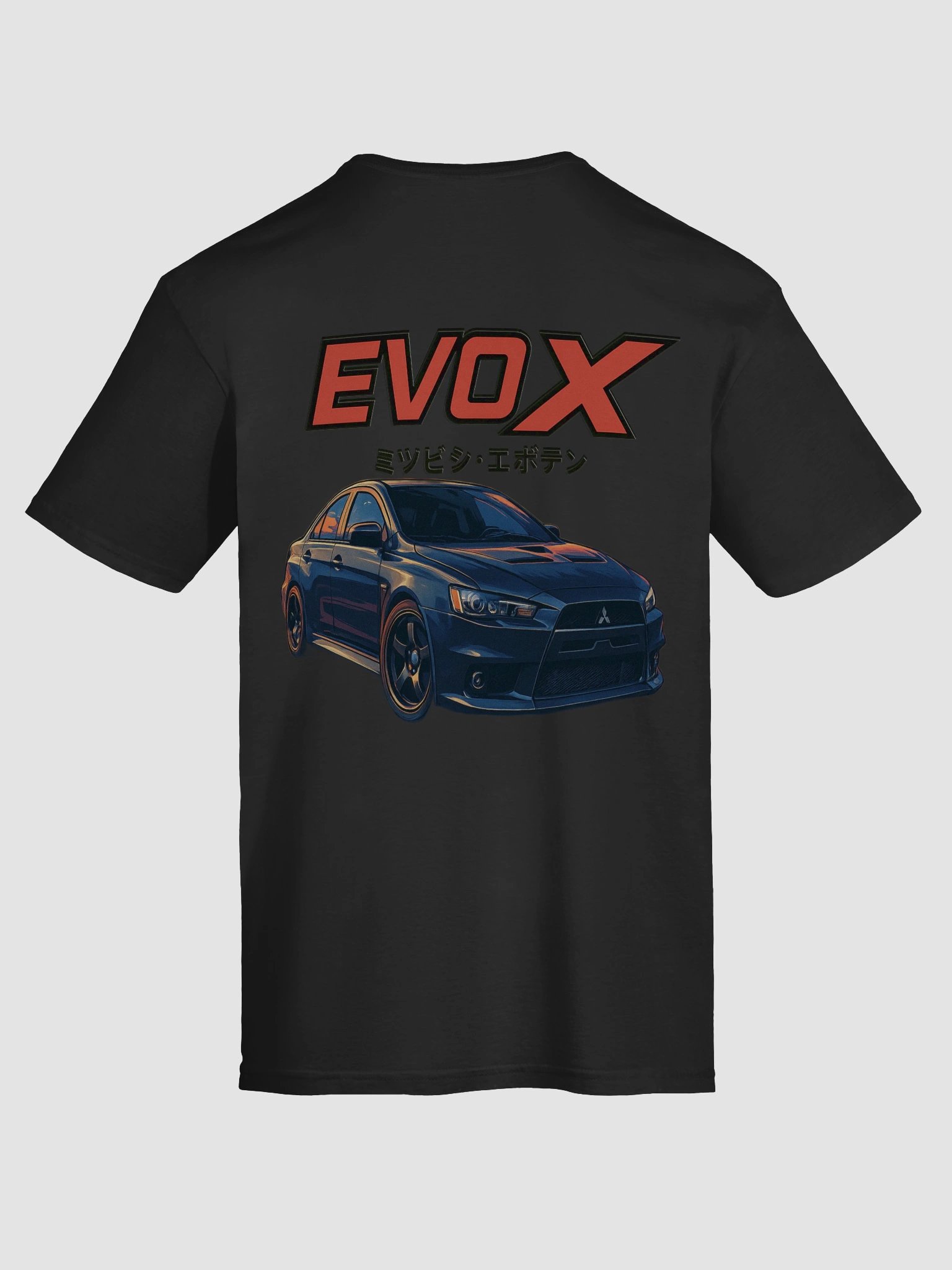EVO X Stylized Car Illustration Gildan Unisex Softstyle T-Shirt product image (11)