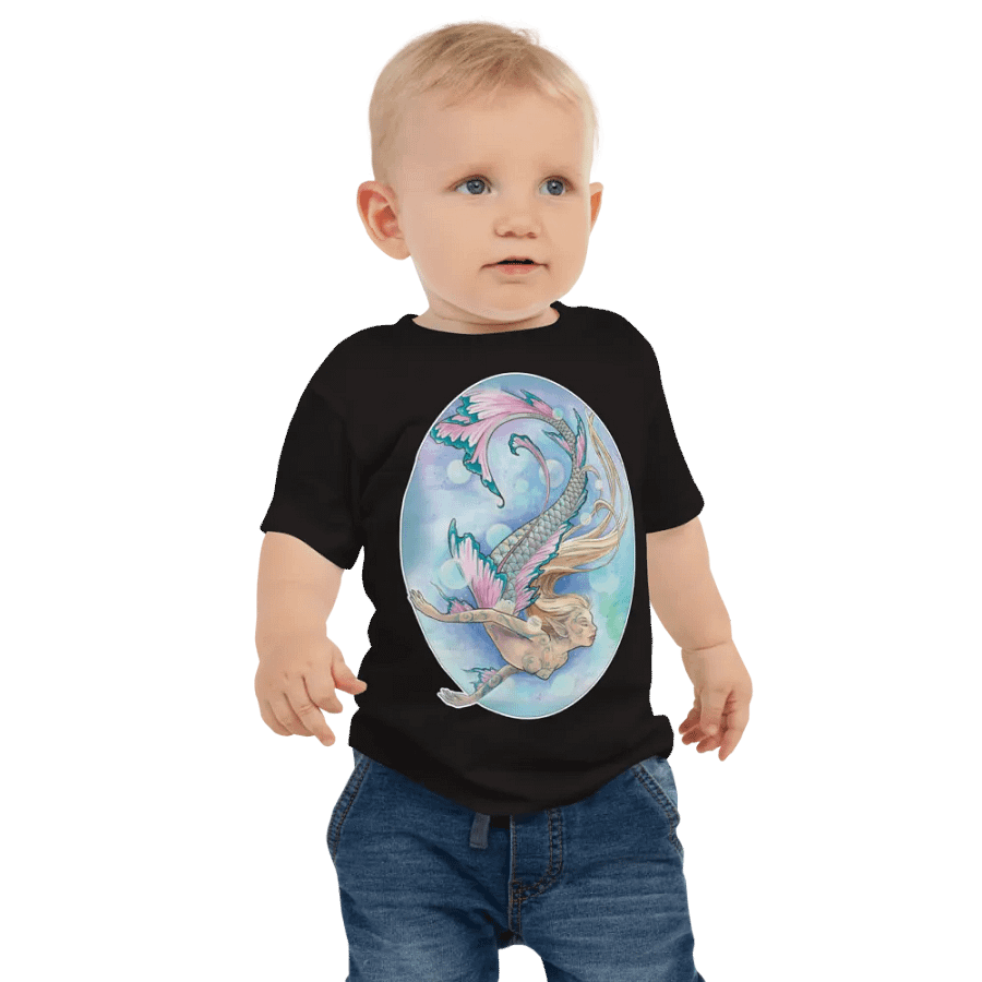 Mermaid Dreams- SFA Baby Tee product image (3)