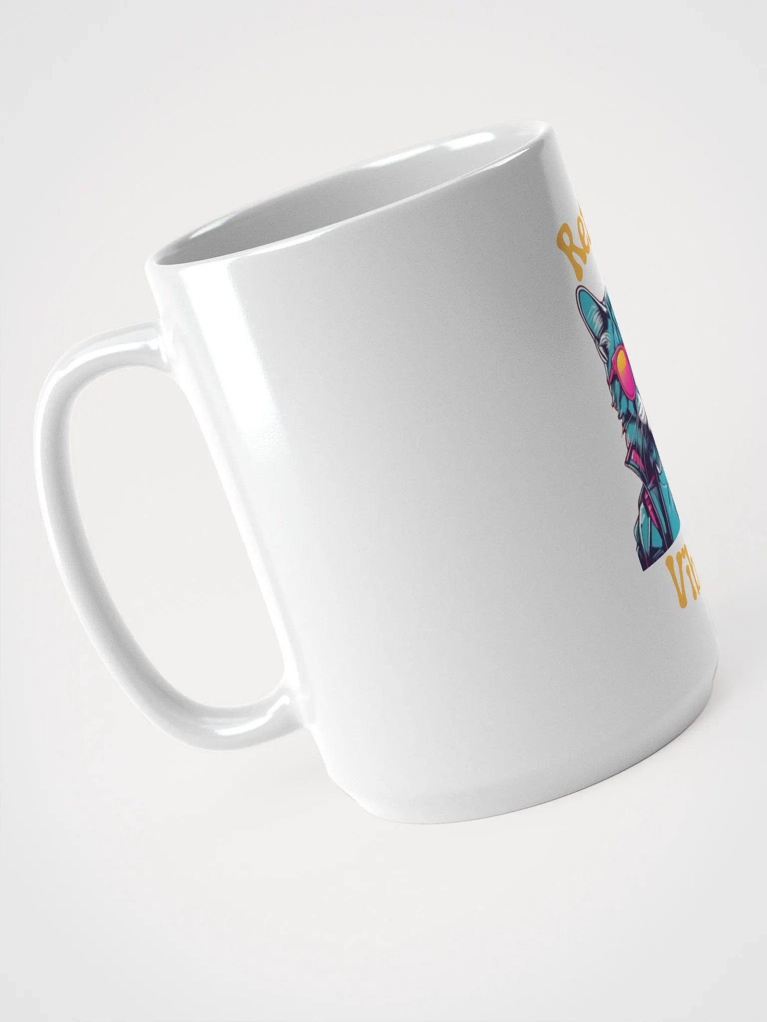 Retro Vibes Cat Mug product image (3)