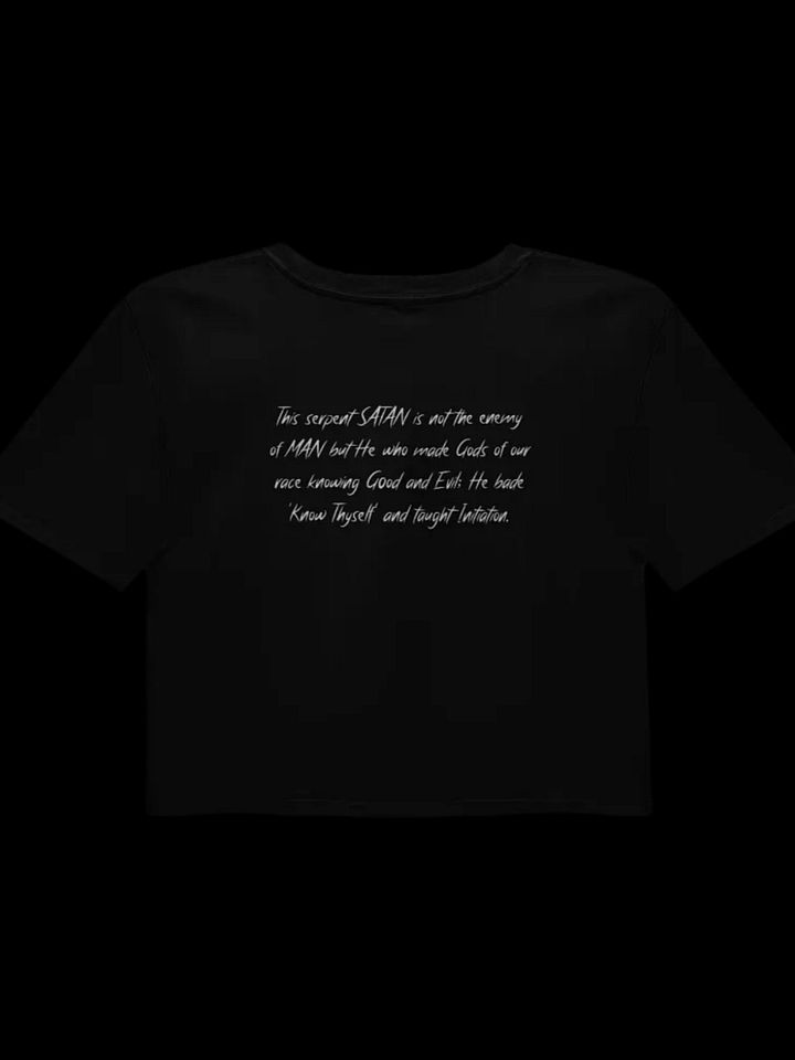 Baphomet Crop Top product image (2)