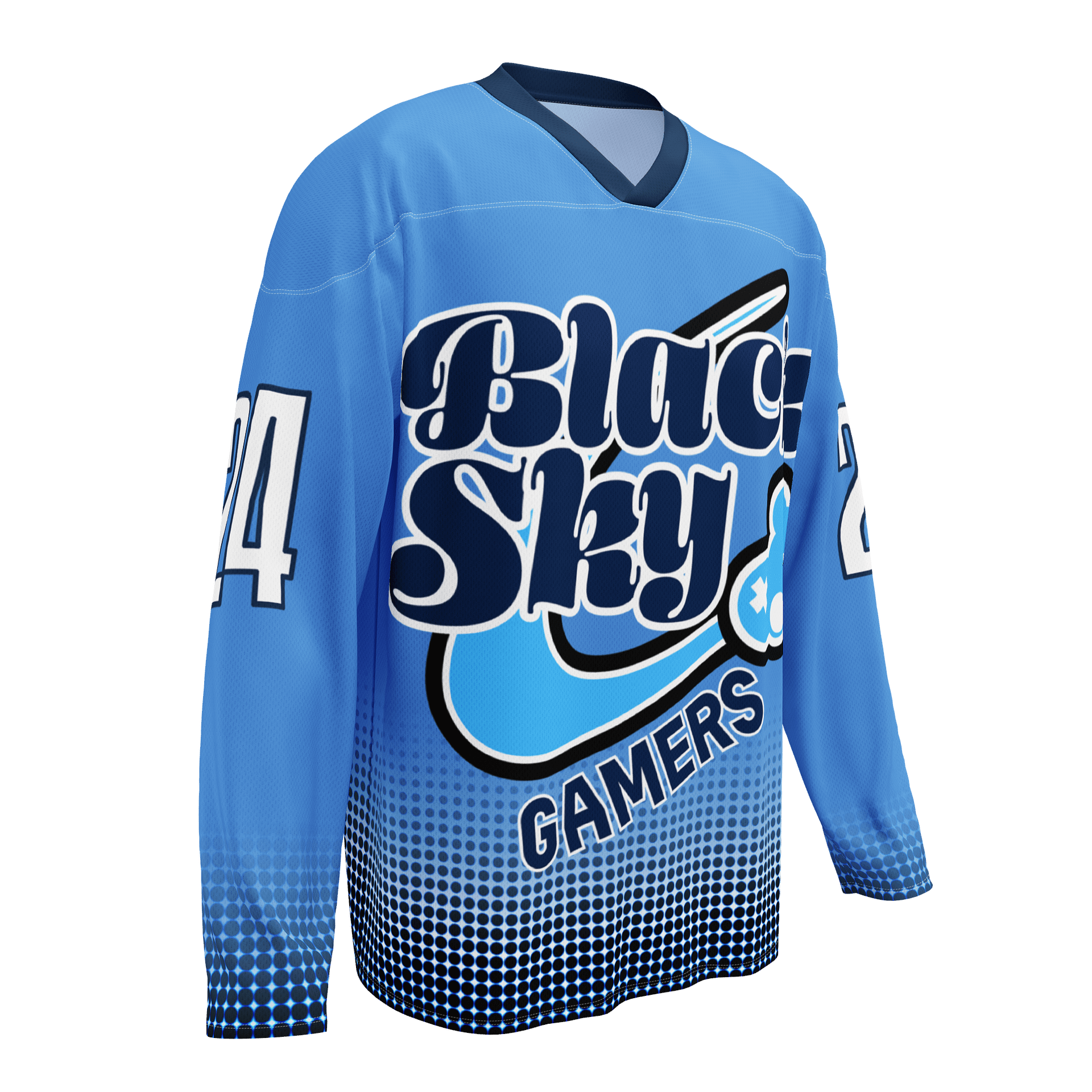 Sky Blue BSG x KBtheTopic 1st Year Anniversary Jersey product image (1)