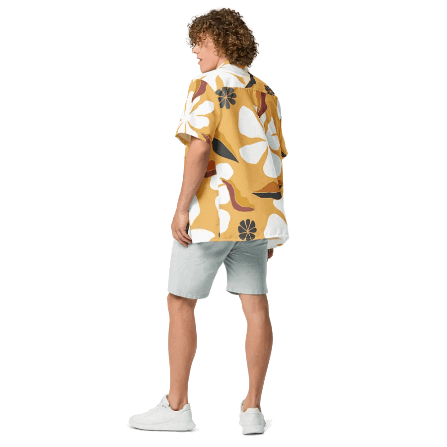 Tropical Breeze Floral Hawaiian Shirt product image (2)