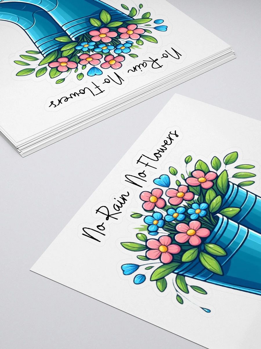 No Rain, No Flowers Sticker product image (6)