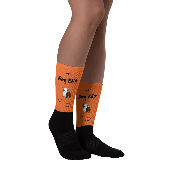 Spoopy Mountie Moose Socks! product image (2)