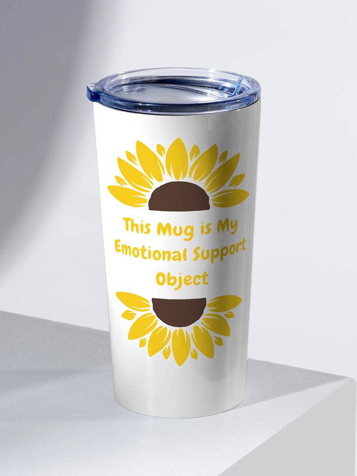 Sunflower Emotional Support Tumbler product image (2)