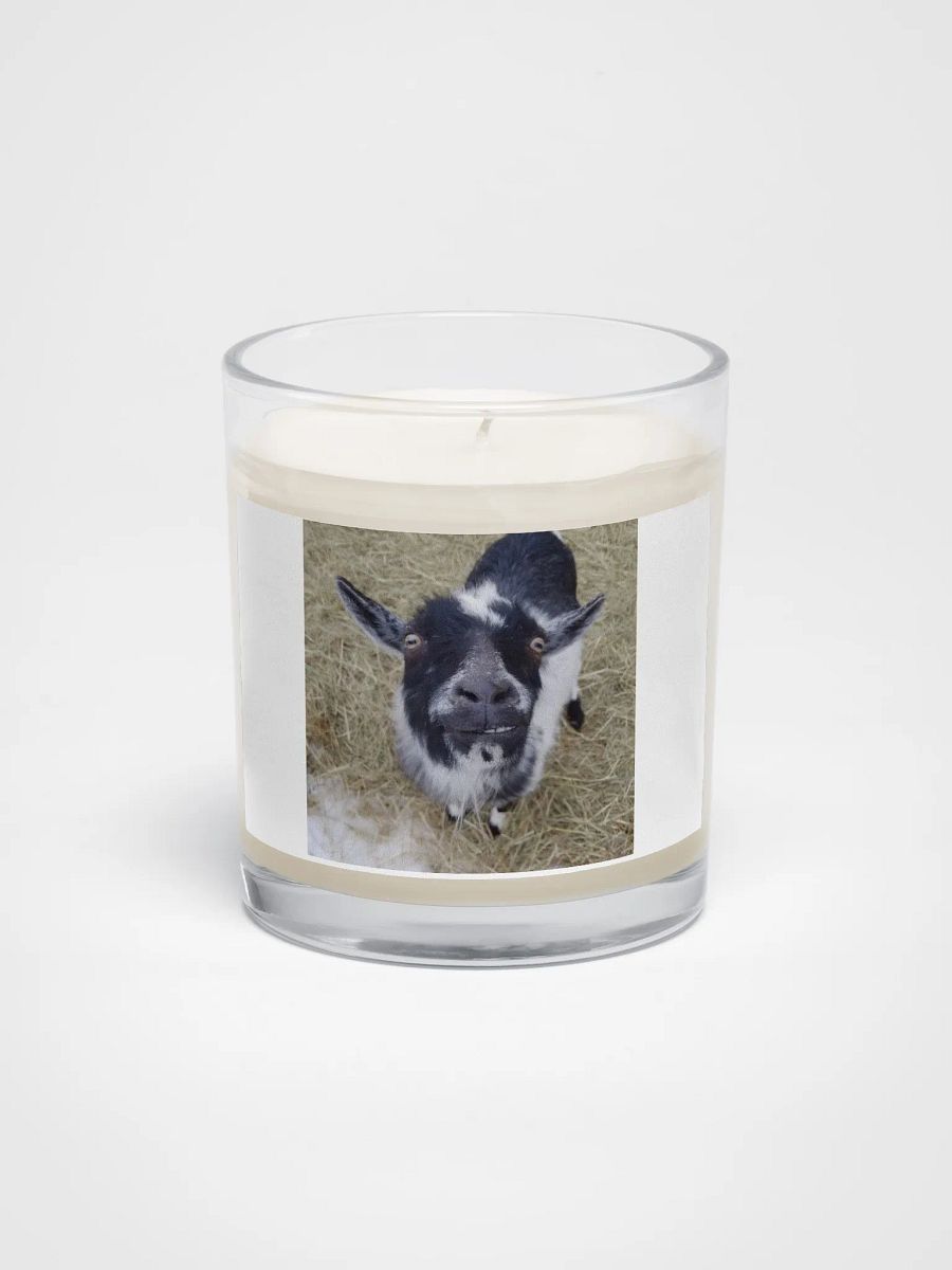 Cute Jeremy goat candle product image (1)