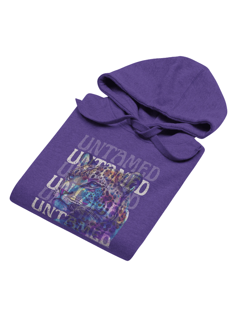 Untamed Leopard Front Graphic Hoodie product image (6)