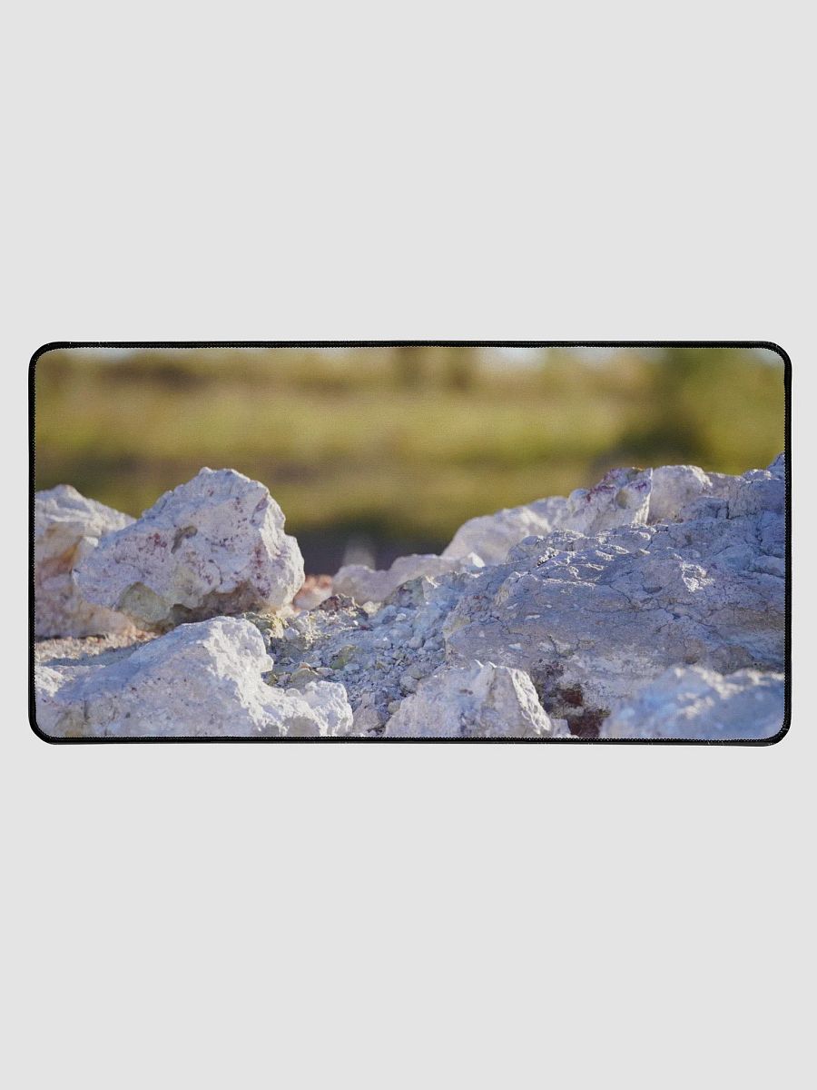 Burning Mountain Rocks Desk Mat product image (1)