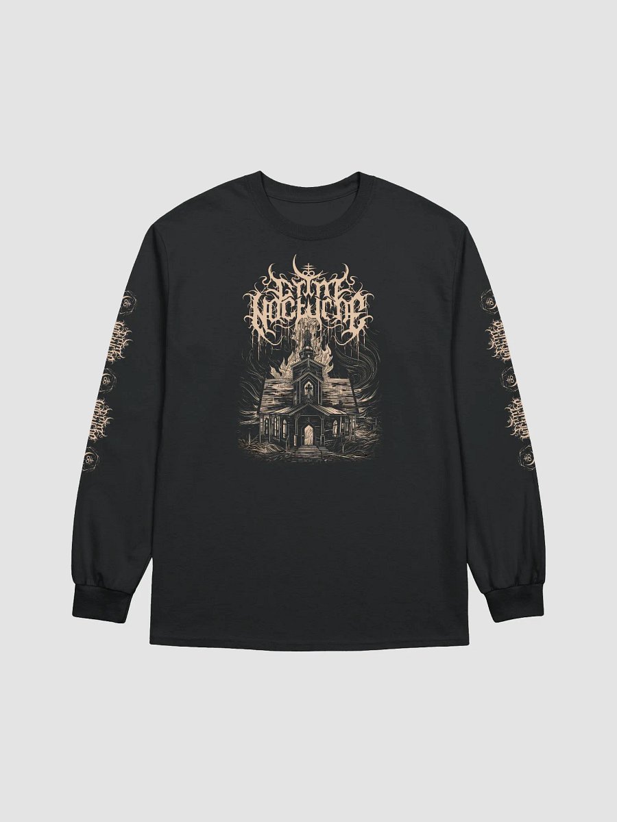 Burning Church Long Sleeve Tee product image (1)