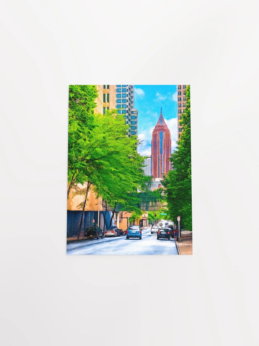 Atlanta Skyscrapers – Bank of America Plaza Studio Art Print product image (4)