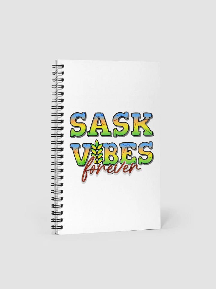 Sask Vibes Forever Spiral Notebook product image (2)