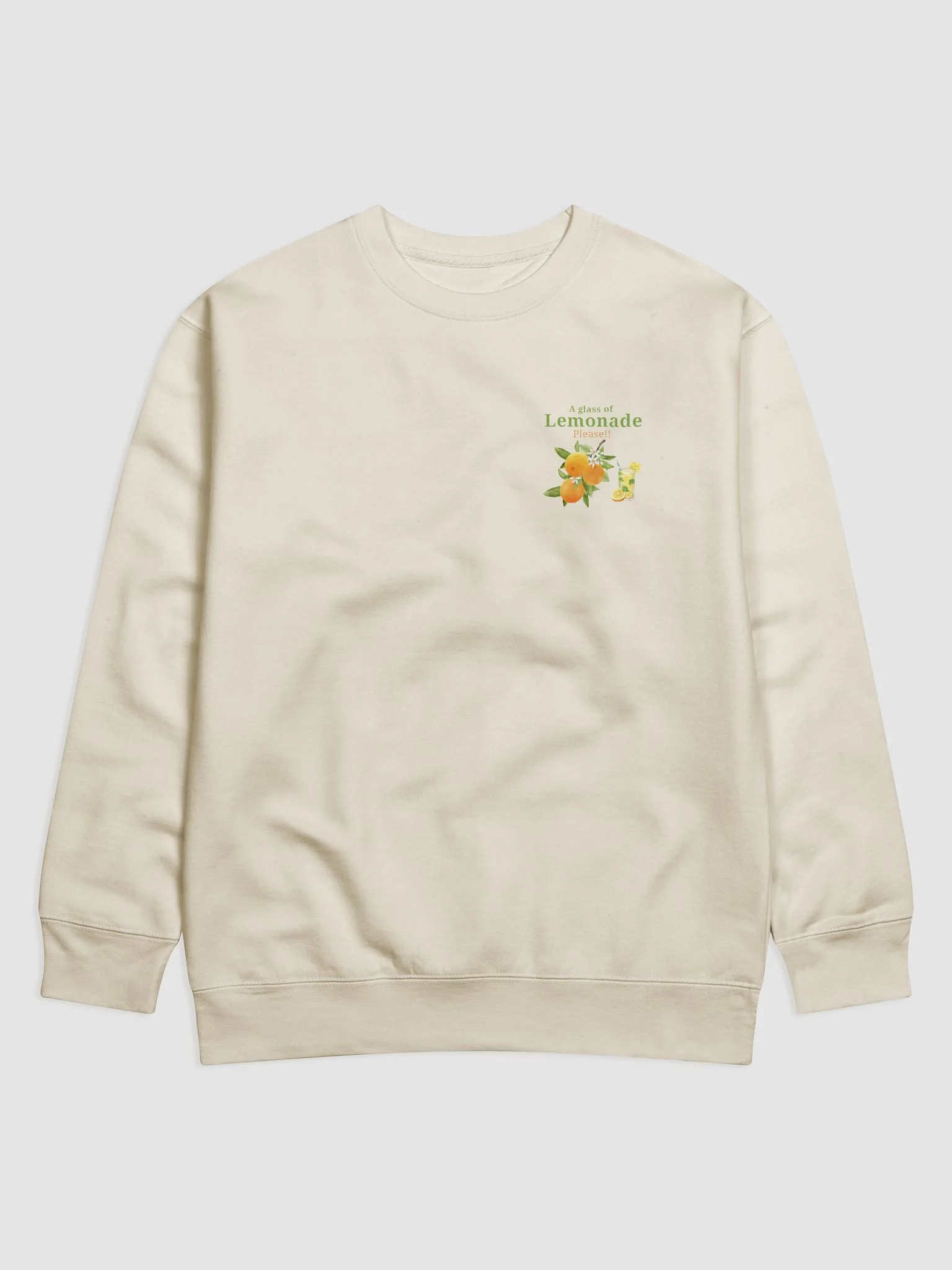 Citrus Symphony Premium Sweatshirt product image (2)