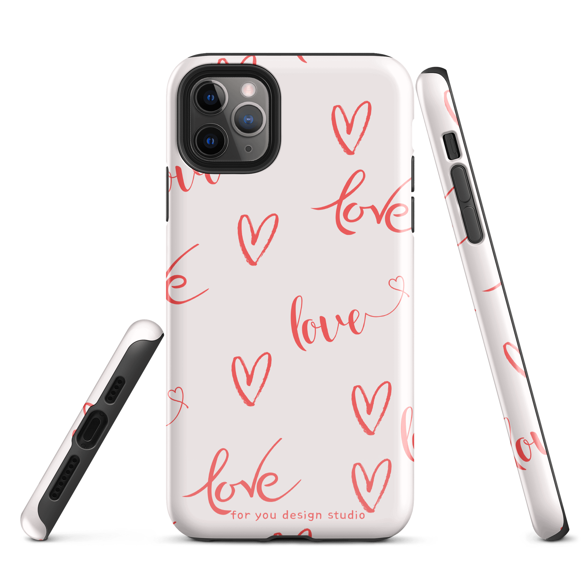 Love Hearts Tough iPhone® Case product image (3)
