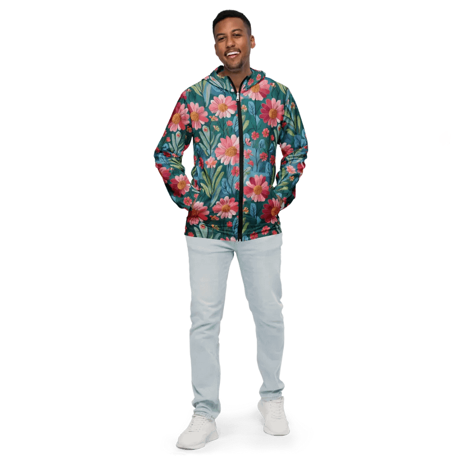 Wild Berry Breeze All-Over Windbreaker product image (5)