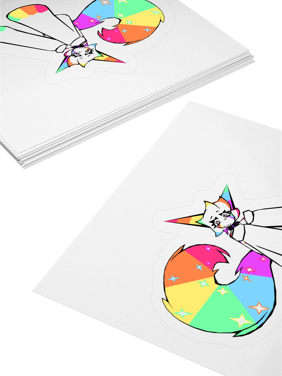 sparklewolf radio sticker product image (10)