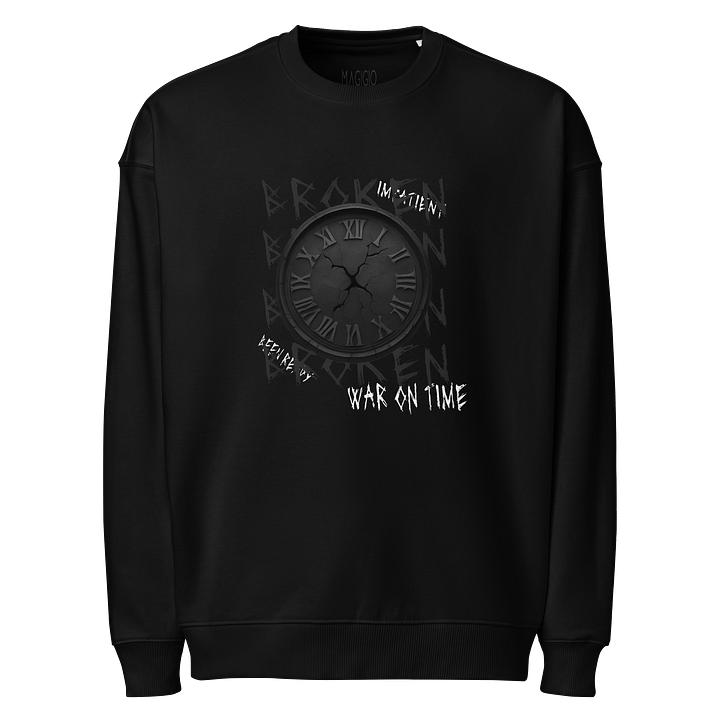 Magigio Broken Clock Essential Oversized Sweatshirt product image (1)