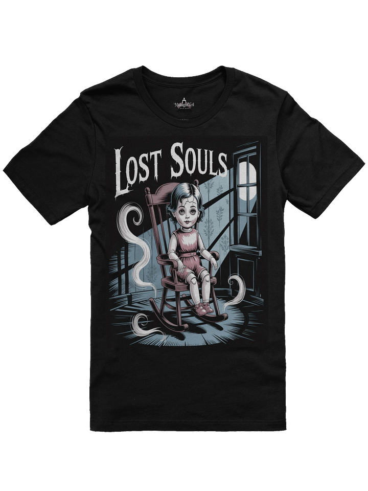 Lost Souls Unisex Supersoft T-Shirt by Midnight Veil Designs - Gothic Black, Red & More product image (1)