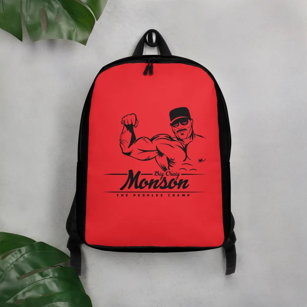 Big Craig Monson Backpack The Peoples Champ Backpack product image (10)