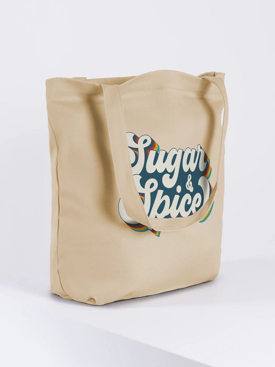 Sugar and Spice Retro Tote Bag product image (4)