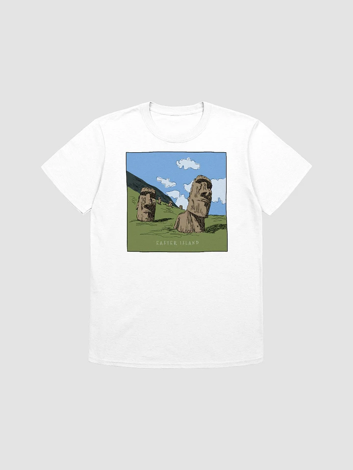 Chile Easter Island Statues Travel Souvenir T-Shirt product image (2)