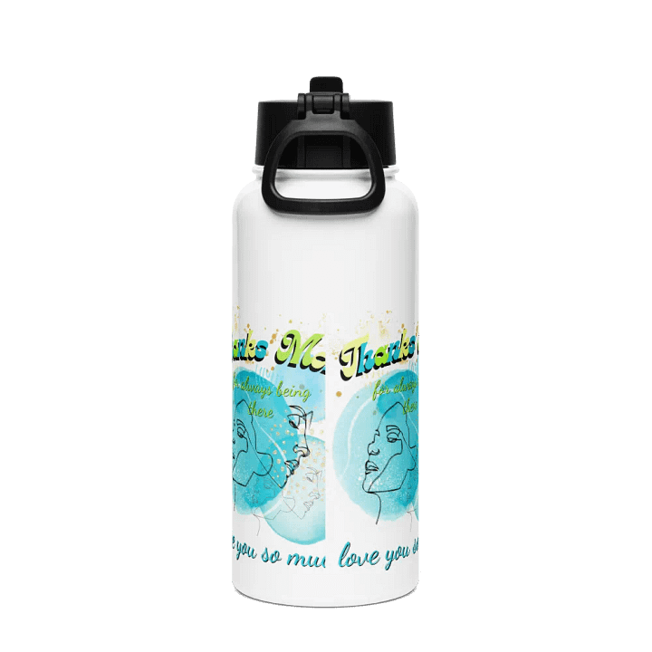 always there mom Stainless Steel Water Bottle for creative moms on mothersday product image (2)