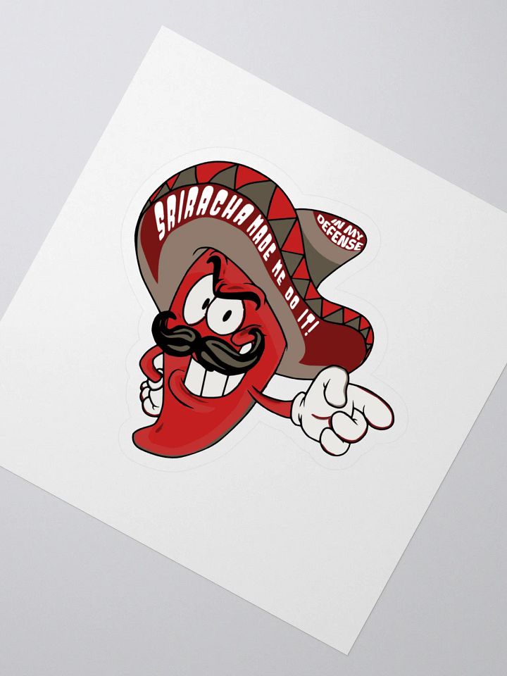 Sriracha Chili Pepper Sticker product image (2)