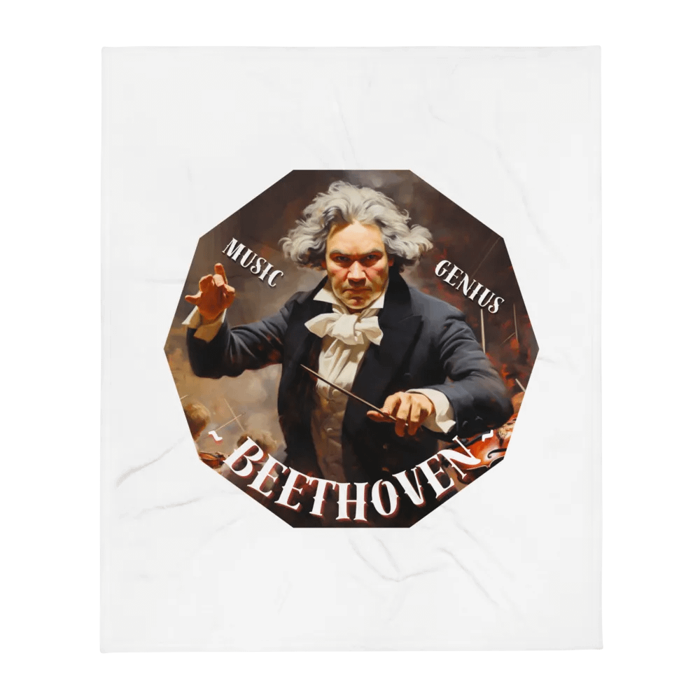 Ludwig van Beethoven - Music Genius | Blanket product image (1)