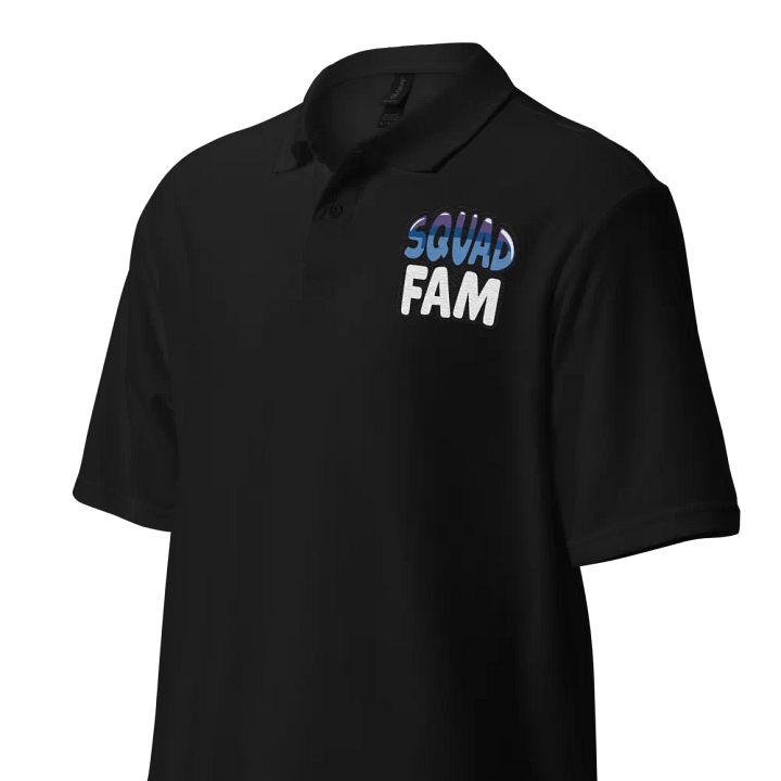 SQUAD FAM UNISEX POLO SHIRT product image (2)