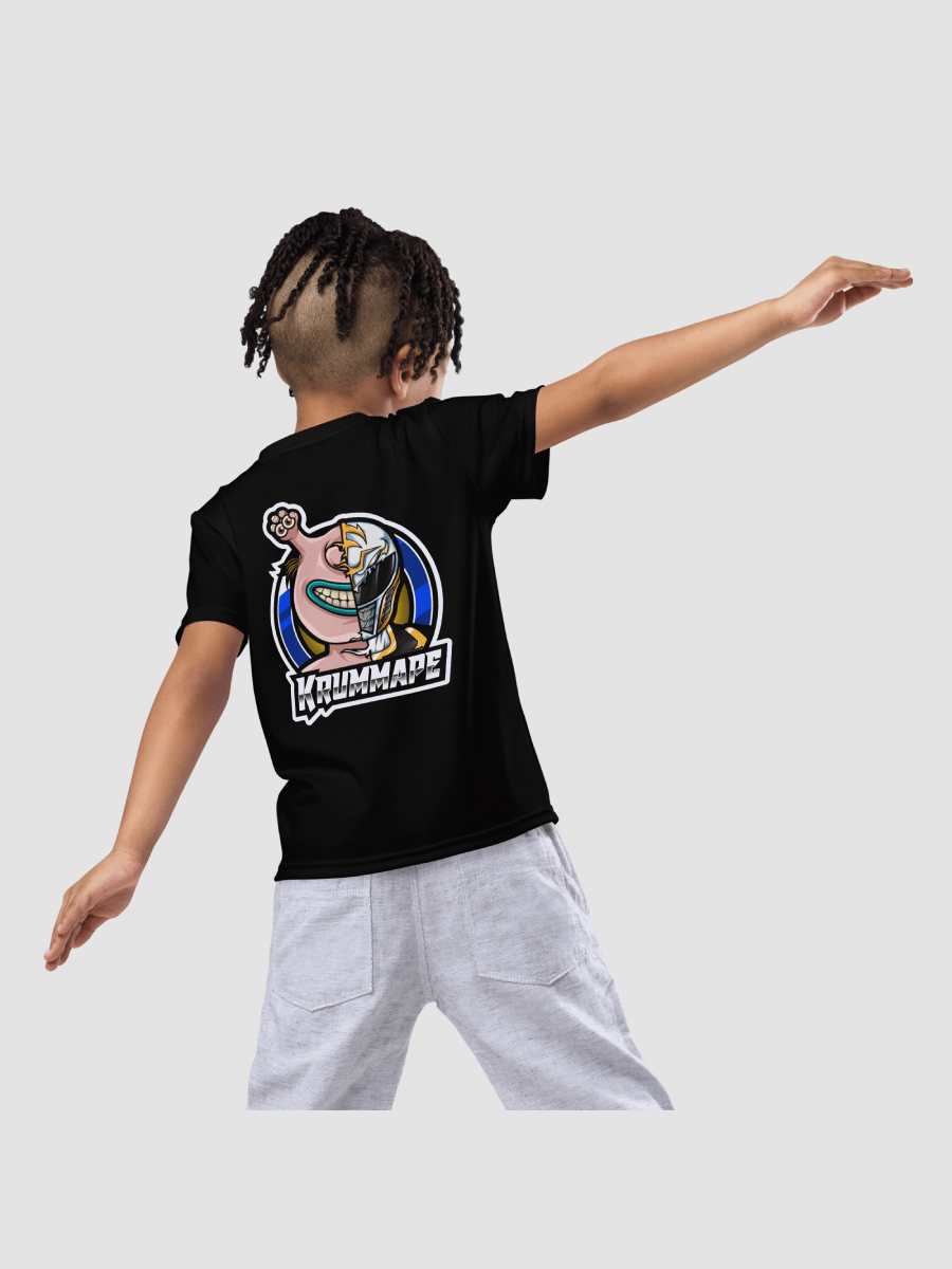 [KrummApe] All-Over Print Kids Crew Neck T-shirt product image (6)