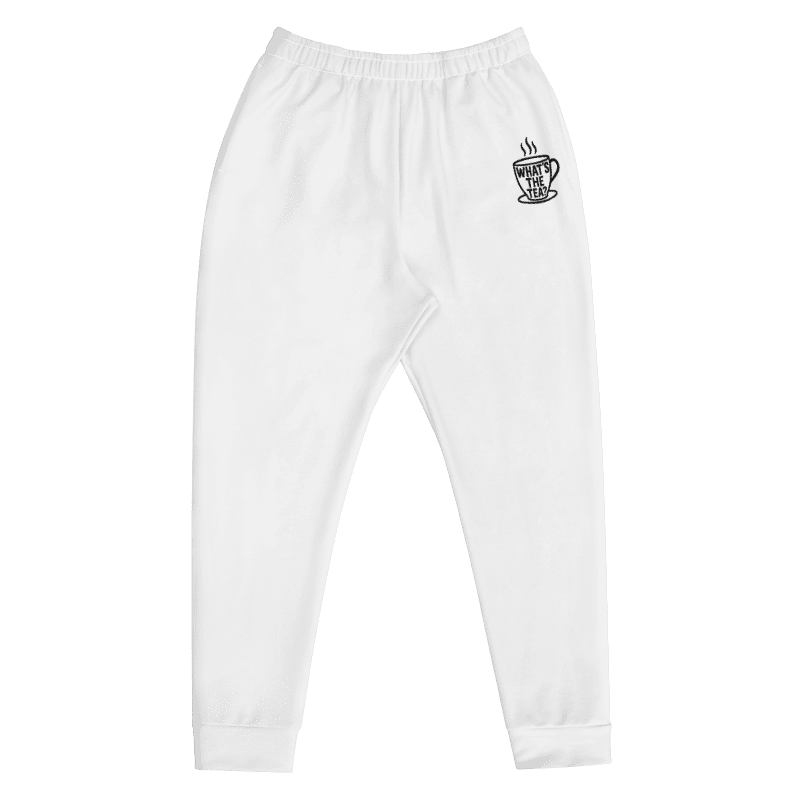 What's The Tea? Joggers - White product image (1)
